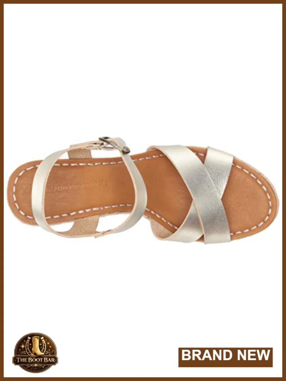 Faux Leather Espadrille Wedge Sandal with Adjustable Buckle